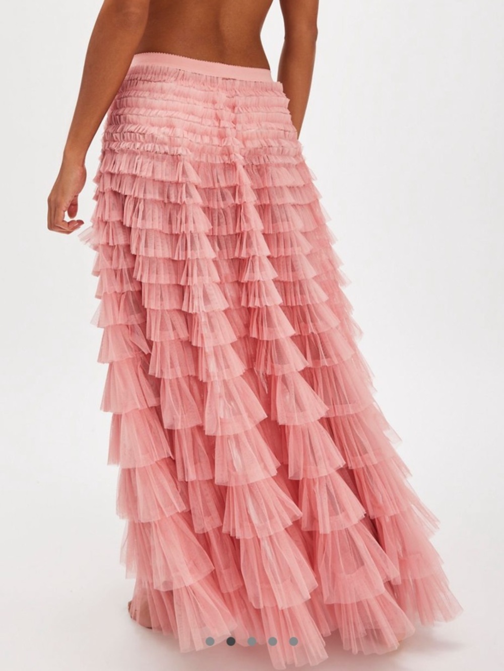 Free People Tulle Slip Skirt - Picture 5 of 6
